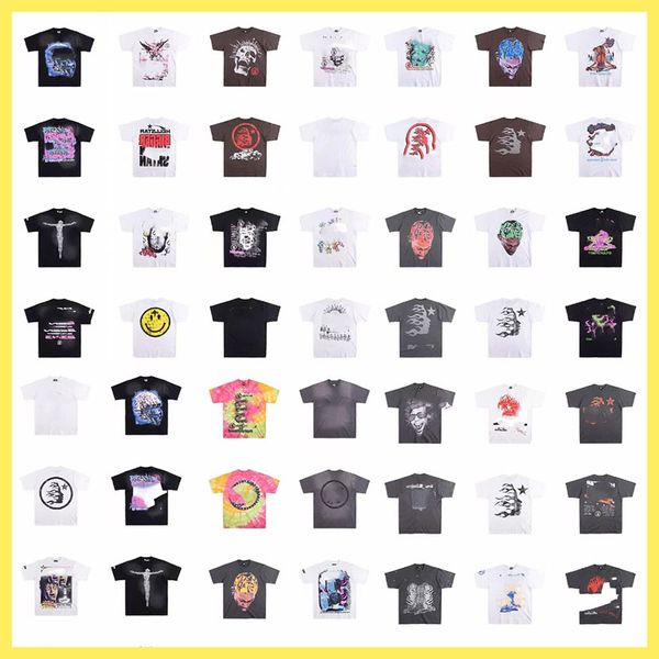 

mens tshirt designer tshirt Tees Designer Hellly StartShirts Quality T Shirt Mens Womens Short Sleeve Vintage Wash Hip Hop High Street Graphic T-Shirts asian size, Purple
