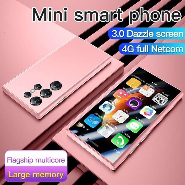 International Version Suoye S23 Pro Full Network 4G Mini Smart Phone 128GB Dual SIM Android Backup Small Screen
