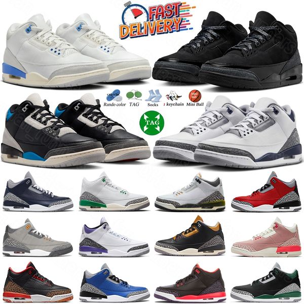 

3s Jump mans 3 j bain rio basketball shoes Doernbecher Oilers White Cement Palomino Fear Fire Red Cool Grey A Ma Maniere UNC Racer Blue Mens Women Trainers, #49