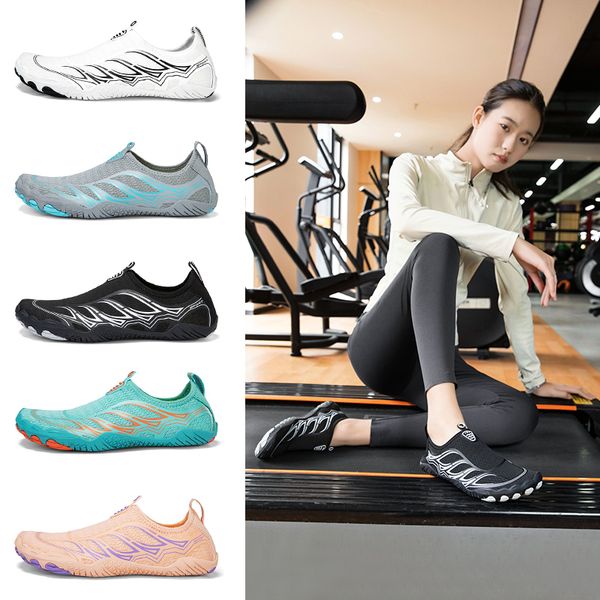 

Outdoor creek - tracing shoes, water - wading shoes, men's and women's styles, beach diving shoes, amphibious shoes, anti - slip, quick - drying, for swimming, for fishing, new models, Grey - blue