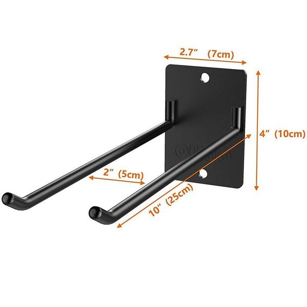 

American iron garden tools display wall-mounted storage rack wall shovel rake broom hose shovel wall-mounted