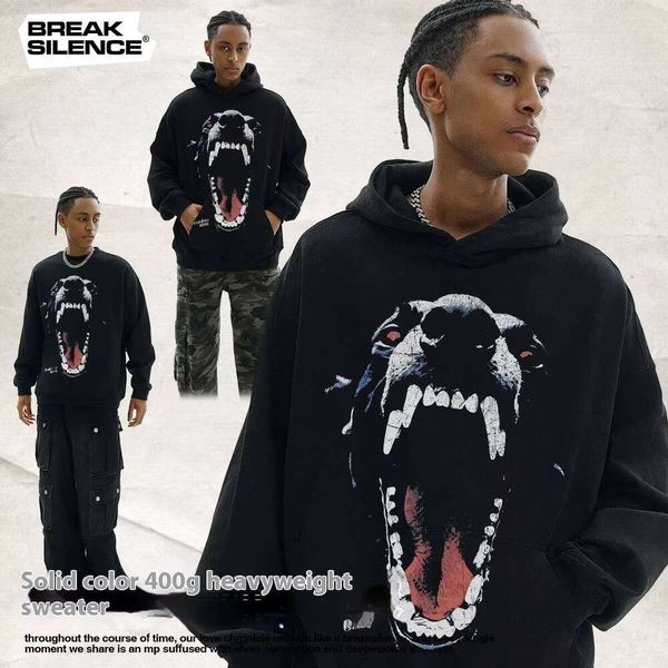 

Hound American Street Style Unisex Hoodie Crossover Heavyweight Solid Color Crew Neck Tall, Black crew neck sweatshirt