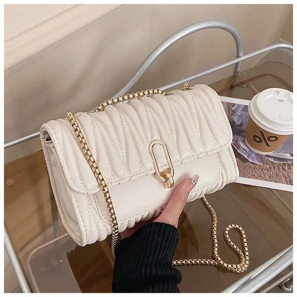 

Designer Bag Shoulder Bag Luxury Bag Free Shipping New Fashionable Wrinkled Small Square High End Single Luxury Handbag For Women, Color 2