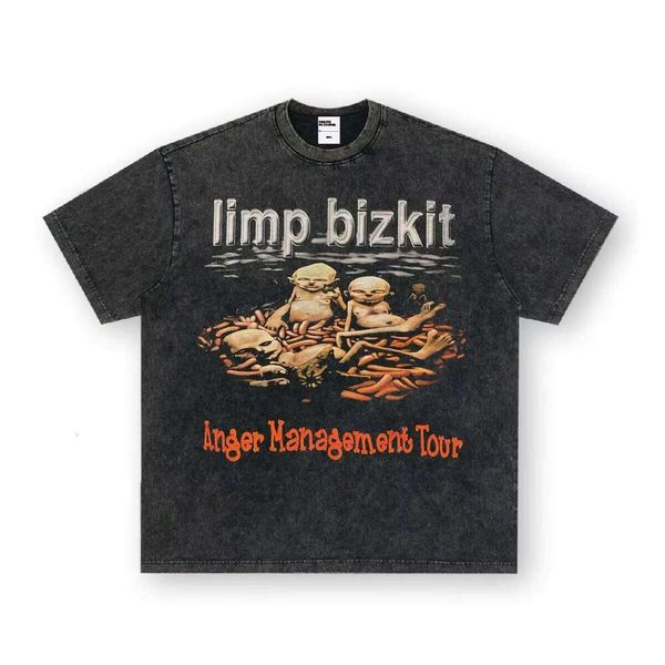 

100% Cotton Short Sleeve Printed Letter Spring Summer New Series Loose Fit T-Shirt, Solid black short sleeve small neckline)