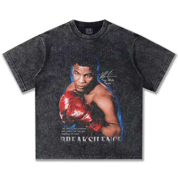 

Washed Print O-Neck 100% Cotton Loose Short Sleeve New Casual Summer Oversized T-Shirt Clothing, White short sleeve