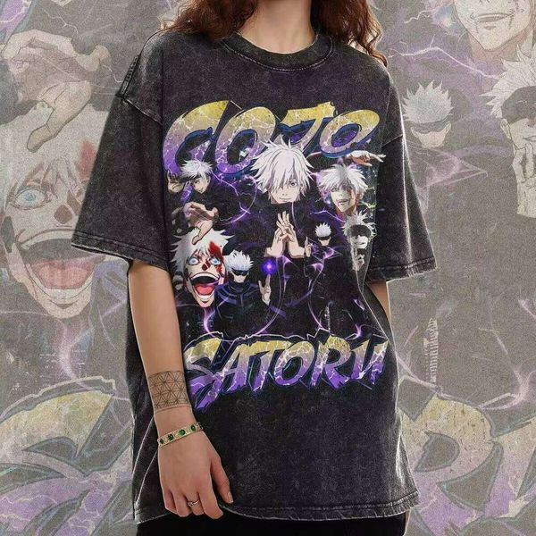 

Clothing Manufacturer Washed 230g Letter Print Short Sleeve High-Quality 100% Cotton Men's T-Shirt, Washed black