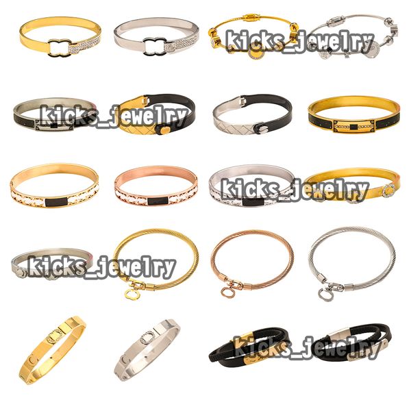 

20 style designer bracelets classic designs for men and women couples universal classic bracelets daily matching birthday gifts ladies bracelets