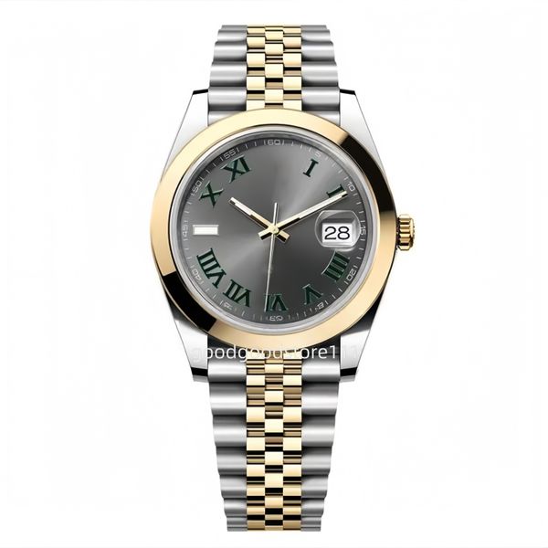 

Automatic mens luxury watch 36/41MM Full Stainless steel Luminous Waterproof gold 31MM Women Watch Couples Style Classic Wristwatches Super clone watch, Color 10