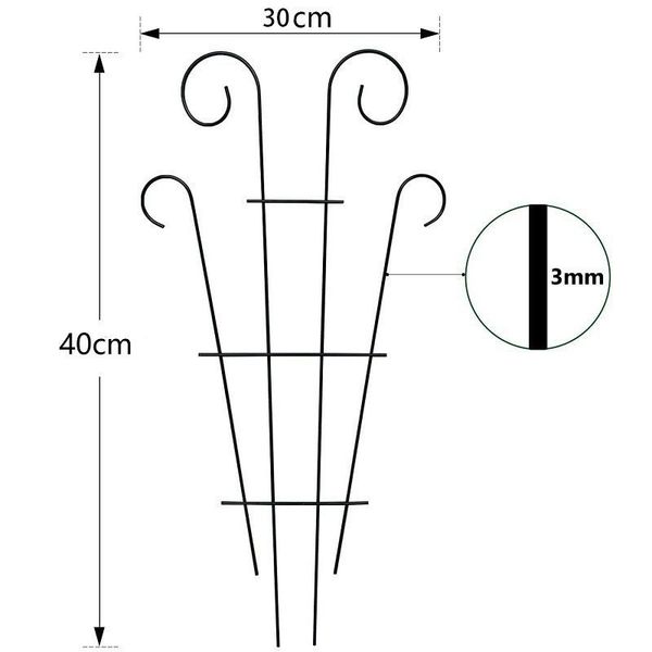 

Italian style mountain turtle flower pot bracket climbing trellis iron fixed pole wrought iron for plant climbing support frame