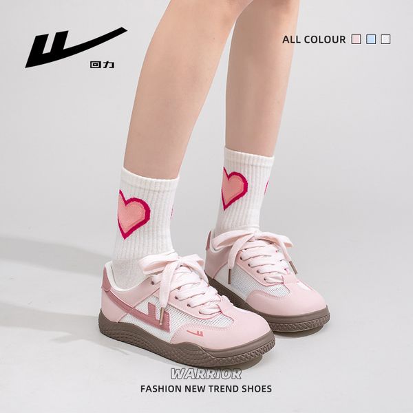 

thin single mesh breathable german training shoes retro mesh dopamine casual shoes spring and summer new styles, Yellow