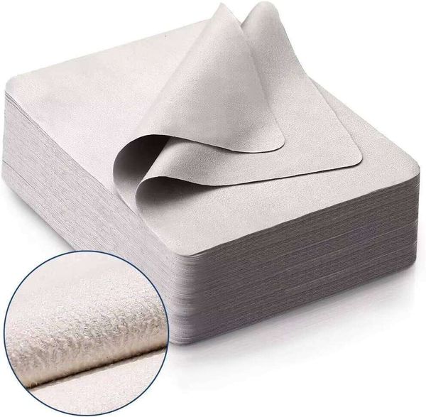 Black Beige Suede Glasses Digital Printing Microfiber Lens Sunglasses Cleaning Cloth