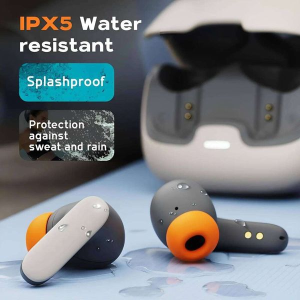 5.4 TWS Wireless Ultra-low Latency Dual Microphone ENC Noise Cancelling in Ear Bluetooth Earphones