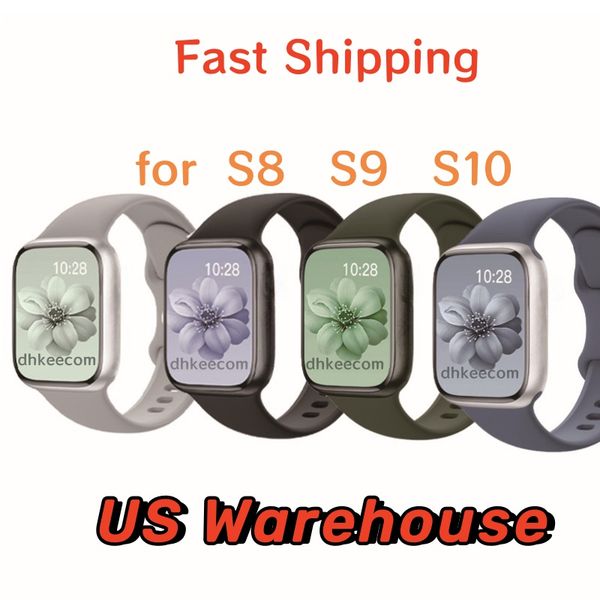 

S10 Watches 45mm watches Ultra 2 Marine Smart Sport Watch Wireless Charging Strap Box Video Call