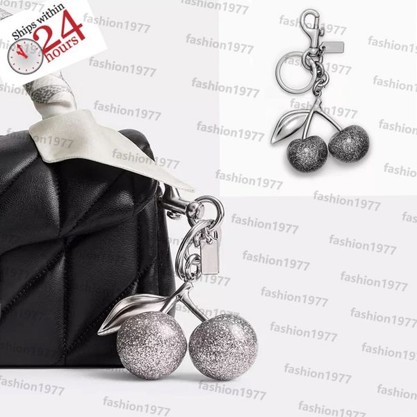 

Bag Charm keychain for Women cute bag charms fruit cherry Classic Pendant Fashion Key Rings quality Refreshing Style key chain Resin Lanyards