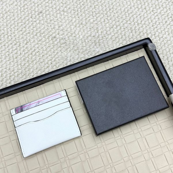 

Card Holders Cardholder Designer Wallet Women Mini Wallets High Quality Genuine Leather Cowhide Card Case Coin Purse Man Wallet Designer Purses And Handbags, Black