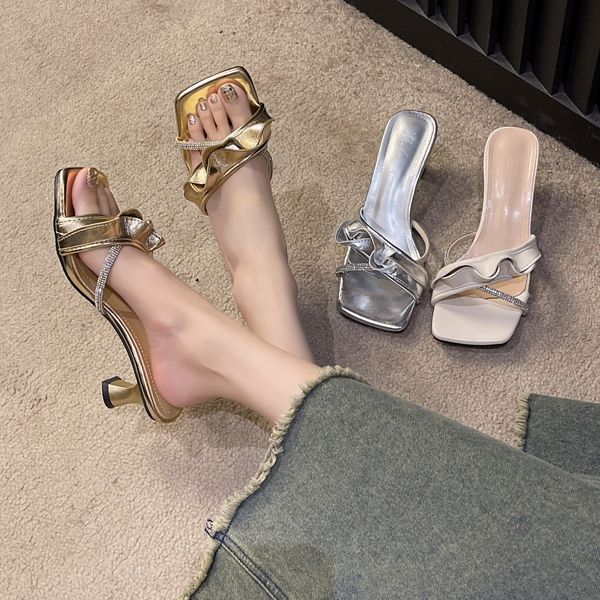 

chic womans slipons featuring modern fringe details stylish footwear ideal for everyday wear, Beige