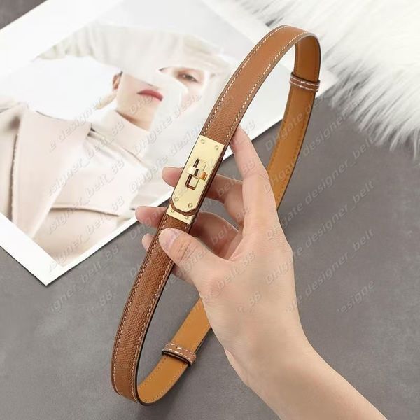 

Fashion Designer Women Vintage All-match Simple With Skirt Dress Decorative Suit Pants Tucked Waist Belt High-quality Locking Buckle Tight Belts womens belt, Black