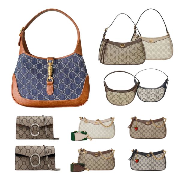 

Designer Bag Shoulder Bag Jackie Luxury Bag High Quality Women's handbag Purse Colour Matching canvas Bag Hobo Underarm Bag Shopping bag Luxury Designer Bag 10A, #18-16cm