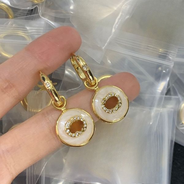 

Dangle High quality luxury jewelry Luxury Brand Earrings Ear Earrings Gold Silver Plated Earrings For Women Wedding Gift