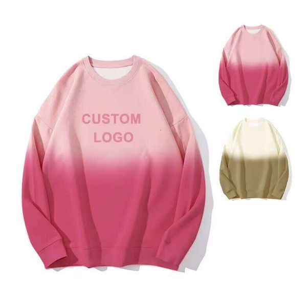 

OEM Graphic Letterman Varsity Crew Neck Manufacturers Custom Women's Oversized Crewneck Teddy Knit Sweater, Rose pink