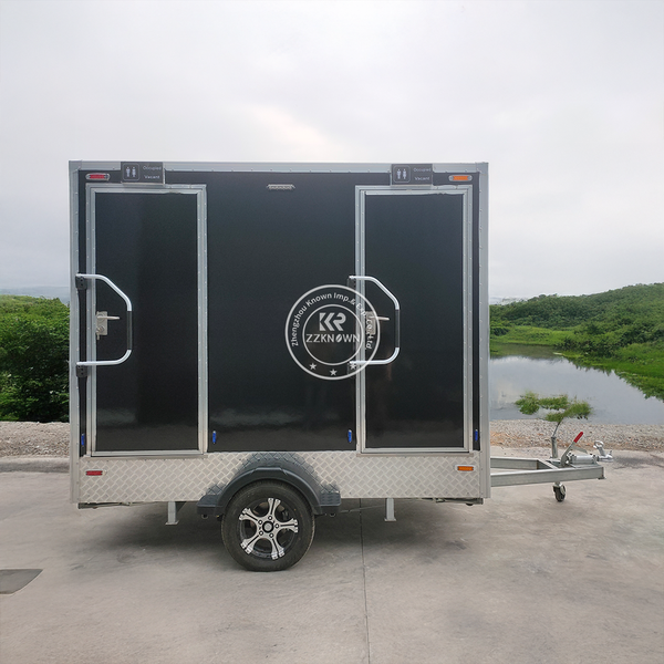 

Customizable Luxury Toilet Trailer Portable Bathroom Restroom Outdoor Mobile Portable Camping Toilet for Sale