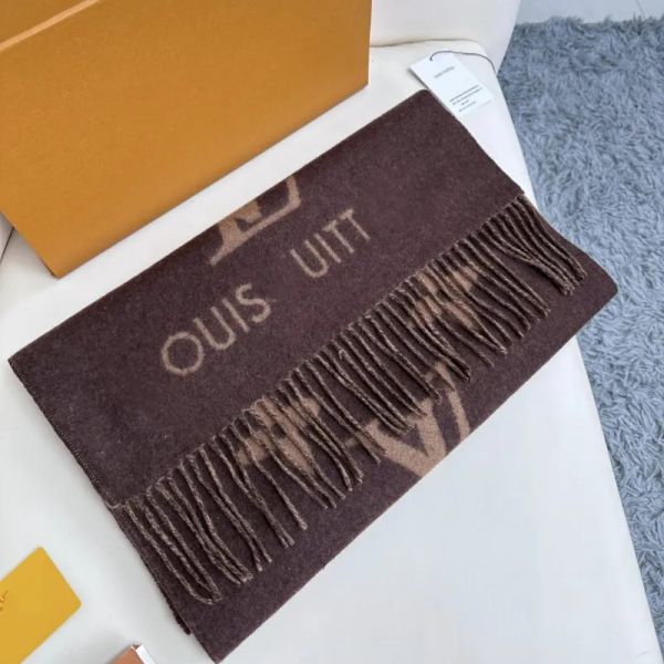 

For Designer Women Mens Designers V Scarf Shawls Brand Scarves Pashmina Winter 100% Cashmere Big Wraps Christmas Gift C530 With Box 100%