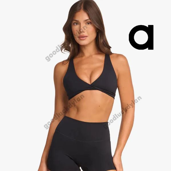 

alocardio Rich Girl Brand 5A Quality Bra Stylish Active Wear Camisole for Gym Girls Durable Spandex Material Ideal for Various Exercises, Black