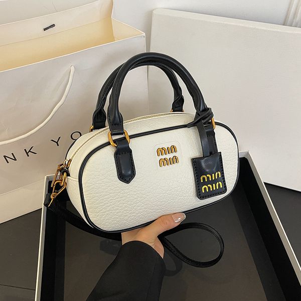 

Designer Bags Ladies Shoulder Bags Fashion Medium Luxury Bags Handbags Crossbody Bags High Quality Leather Bowling Bags, #23