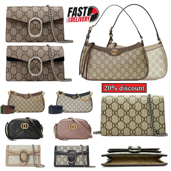 

Designer Bag Shoulder Bag Women's Fashion Luxury Bag High Quality Classic Snake Wallet Chain Stitched Crossbody Fashion Leather Hobo Underarm Bag Mini Purse 01, #7