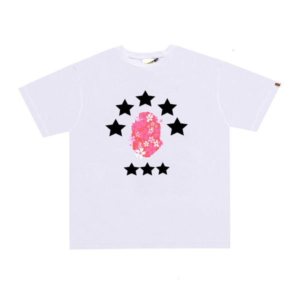 

Fashion Men T Shirt Designer Camouflage Print Summer Style Casual Short Sleeve Tee Graphic Street Look Asian Sizing, D134-white