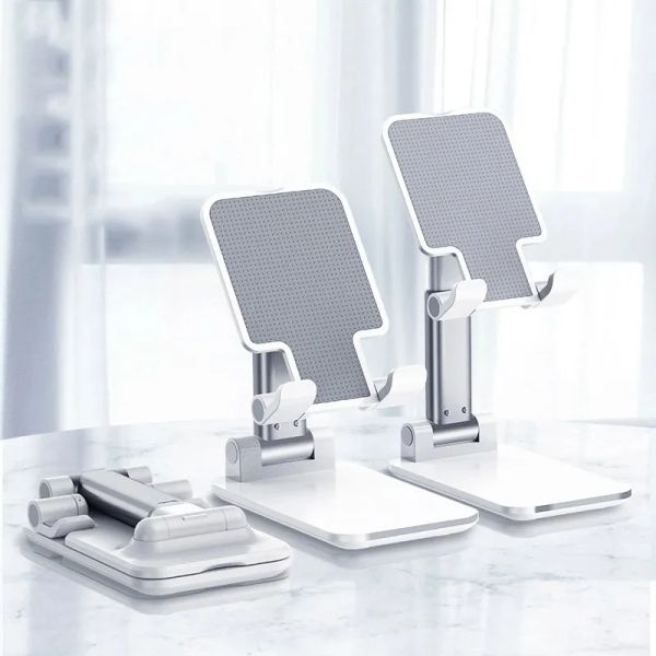 

Foldable Universal Desktop Phone Holder Stand for iPhone iPad Adjustable Tablet Mount