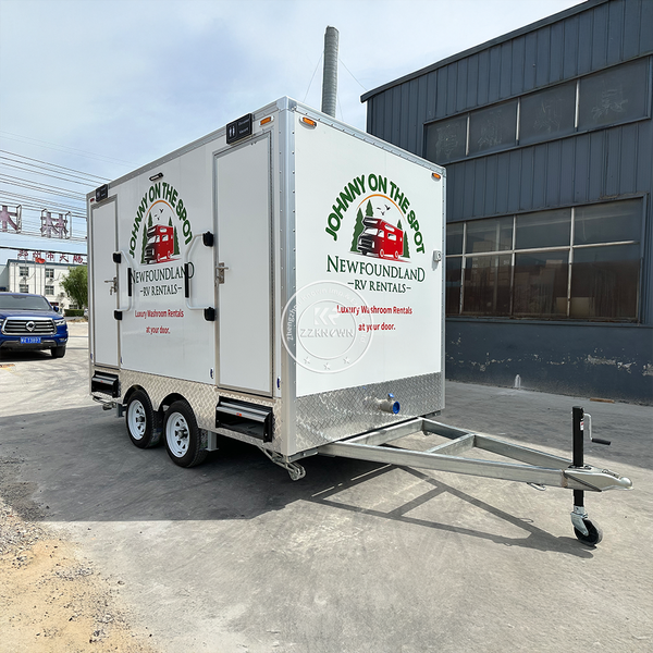 

Luxury Portable Restroom Trailer Toilet Manufacturers Outdoor Portable Toilets Camping Mobile Bathroom Toilet for Sale