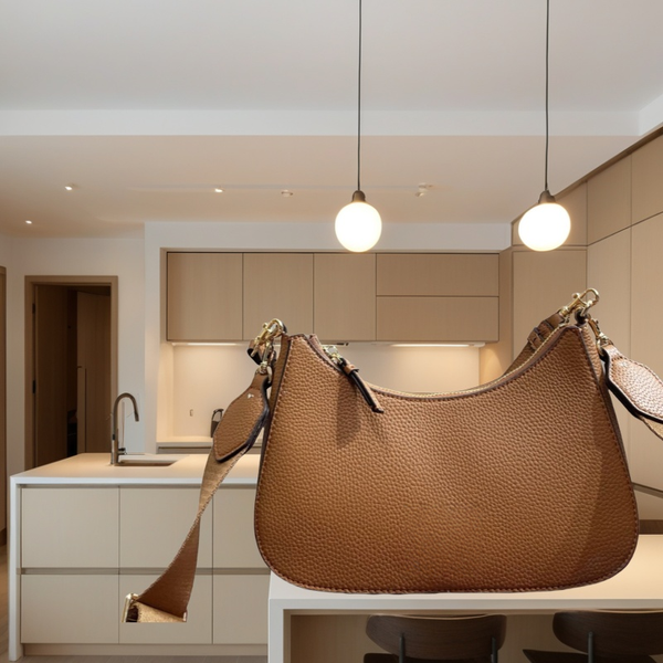 

Simple and versatile soft leather lightweight fashion bag designer with box --T8601, T8601-3