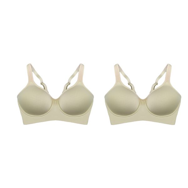 

massage bump thoughtful design daily casual bra comfortable and healthy dual enjoyment, Beige