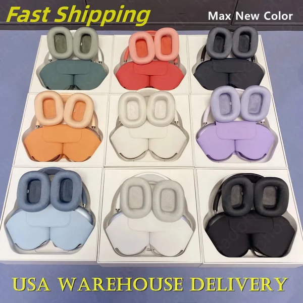 for Airpods Max Bluetooth Headphones Accessories Airpodspro Max Headphone Wireless Earphone Top Quality ANC Metal shell Silicone Anti-drop Protective Case