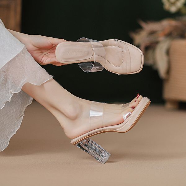 

chic womens flatfront slipperlike boots combined with glittery rocker ankle support, Khaki