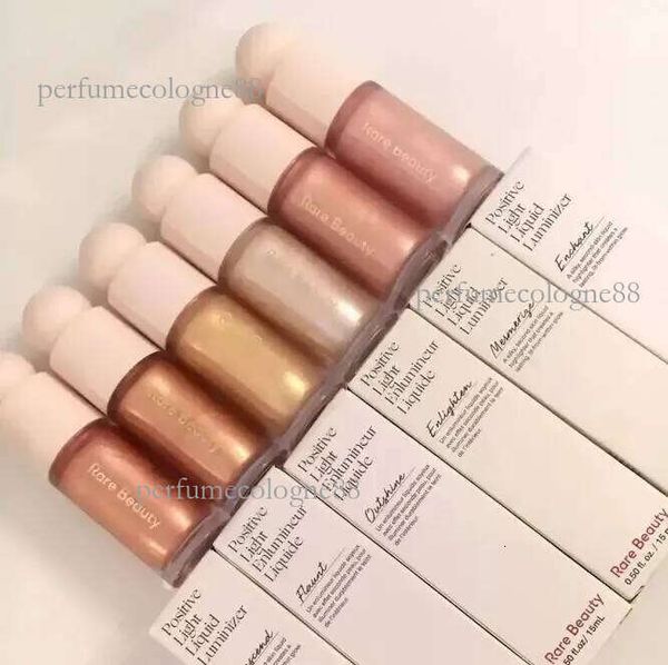 

Rare Beauty Light Liquid Luminizer Makeup Highlighter Enlighten Enchant Outshine Transend Mesmerize 15ml Positive Face Cosmetics Good Quality, As picture