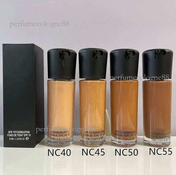 

IN-STOCK high version quality Makeup Fix Fluid 15 Foundation Liquid 35ML/1.2USFL OZ Face Highlighters Concealer, Mixed color