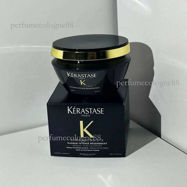 

KERASTASE Repair 200ml Black Dia Mask CHRONOLOGISTE MASQUE INTENSE REGENERANT Moisturizing Hair Care Tools