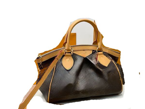 

2025 new satchel Latest Shoulder Bag Original Luxury Designers monog Handbags Fashions Steamer classics Handbag Fashion Single-shoulder Handheld bucket bag, Brown