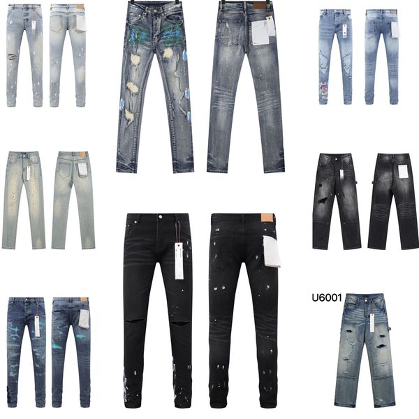 

Mens Trousers Designer Jeans purples jeans Men Jean Pants High-end Quality Straight Design Retro Streetwear Casual motorcycle Sweatpants Designers Joggers Pant, P2-2