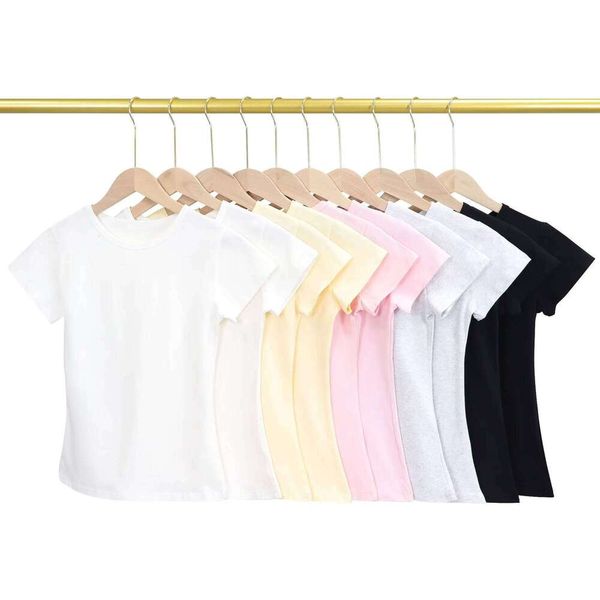 

Clothing Manufacturer Simple Solid Color 200g 100% Cotton Crew Neck Short Sleeve High-Quality Women's t-shirt fashion Wholesale, Apricot