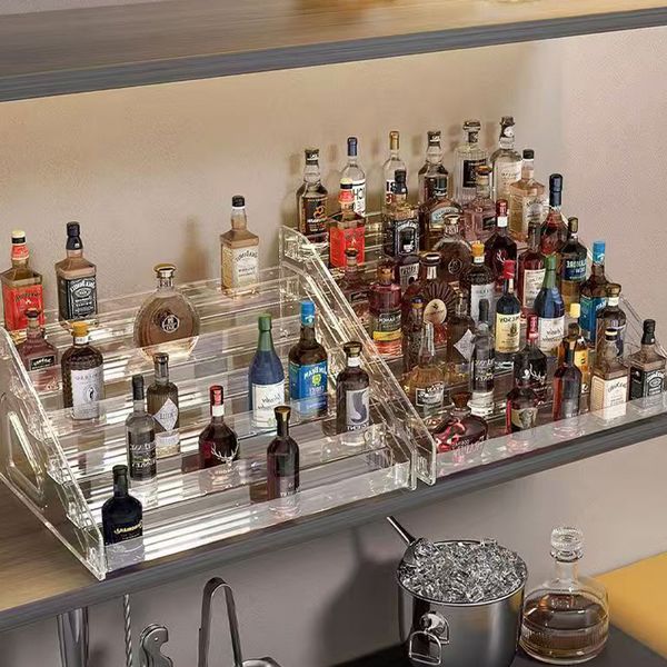 

acrylic ladder storage box a great partner for beauty tools stationery, Transparent