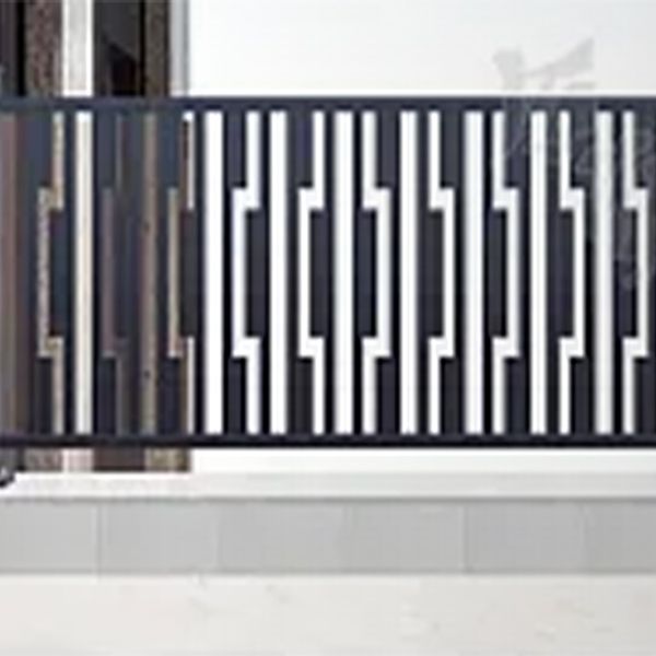 Stunning Contemporary Design Outdoor Safety Fencing Made from Premium Aluminum.Railing post per meter, railing crossbar per square meter