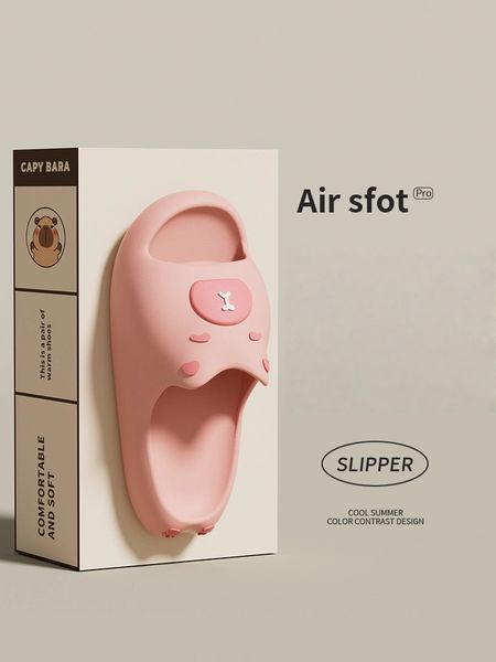 

nonodor couples slides lightweight durable eva material perfect for warm weather, Pink