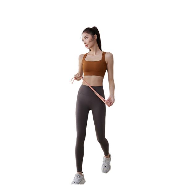 

shockproof gathering yoga vest underwear beautiful back sports bra fitness suit, Fuchsia