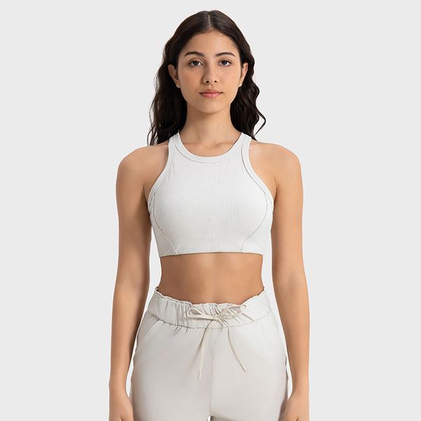 

slimming thread yoga vest ishaped beautiful back sports bra, Grayish blue