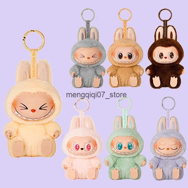 100% Original Labubu Has A Seat And Macaron Vinyl Face Doll Backpack Decorated Pendant For Surprise Blind Box Girl Mystery Gifts Q250624