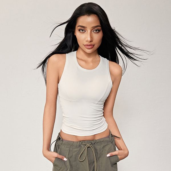 

short crop exposed yoga vest quick drying breathable sports bra, Purple