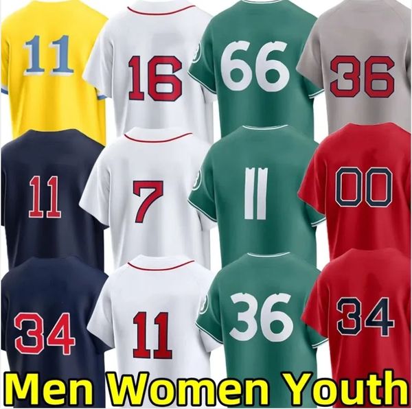 #11 Rafael Devers Jersey Triston Casas Bostoncity Red Sox Jerseys David Ortiz city Custom Baseball Jerseys Alex Bregman Masataka Yoshida jersey